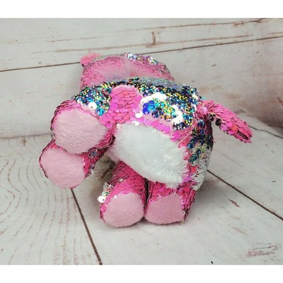 TY Flippables Sequin 12" Medium Size Day Chihuahua Puppy Dog Stuffed Animal - Picture 12 of 12